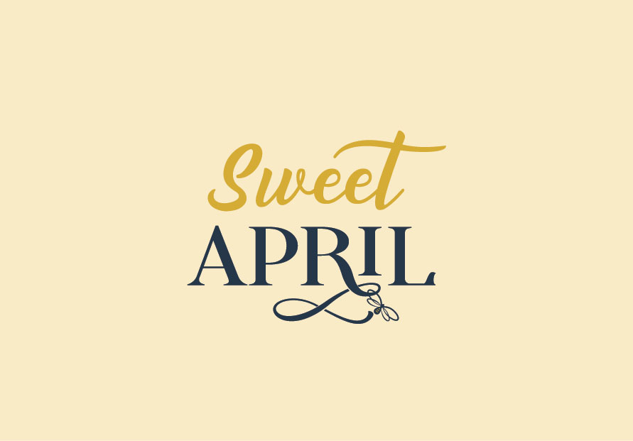sweet april logo design