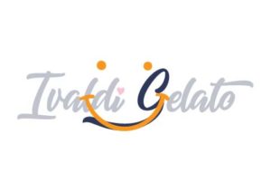 Ivaldi Gelato logo and branding