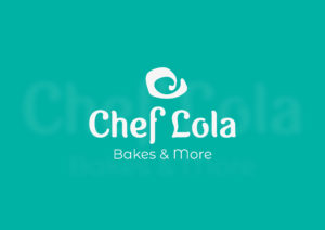 Chef Lola baker logo branding