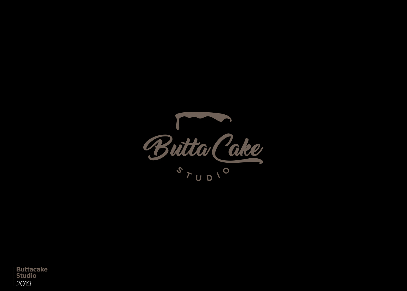 butta cake logo and branding